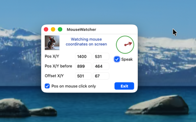 Screenshot Mouswatcher